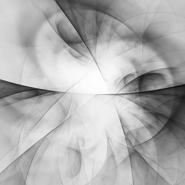 Трехмерный абстрактный фрактальный иллюстрационный фон для творческого дизайна — стоковое фото