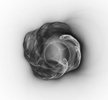 Yaratıcı tasarım için soyut fraktal arkaplan