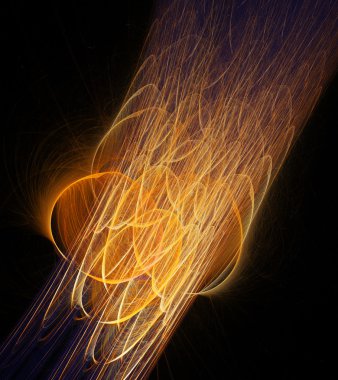 Yaratıcı tasarım için soyut fraktal arkaplan