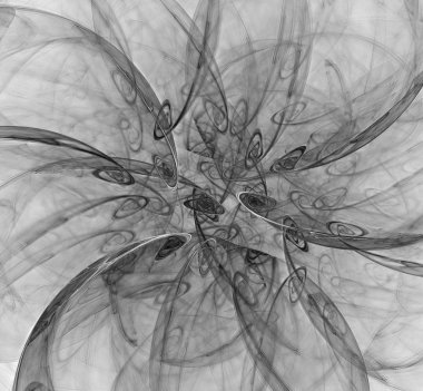 Yaratıcı tasarım için soyut fraktal arkaplan