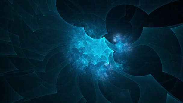 Fundo fractal abstrato para design criativo — Vídeo de Stock