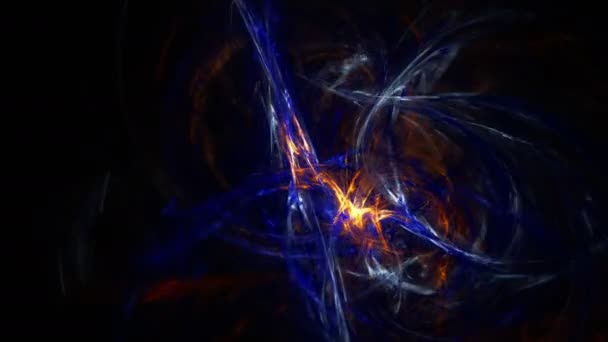 Abstracte fractal achtergrond voor creatief ontwerp — Stockvideo