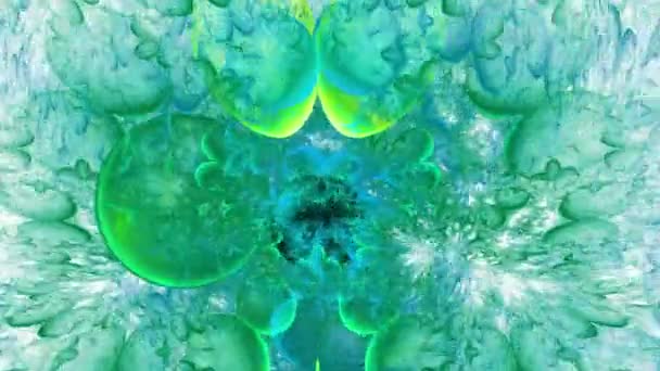 Abstract fractal background for creative design — Stock Video