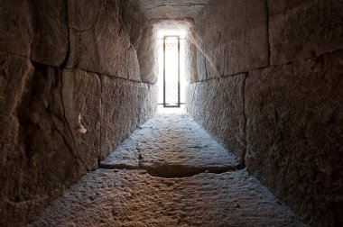 bir pencere soyut gelen ışık