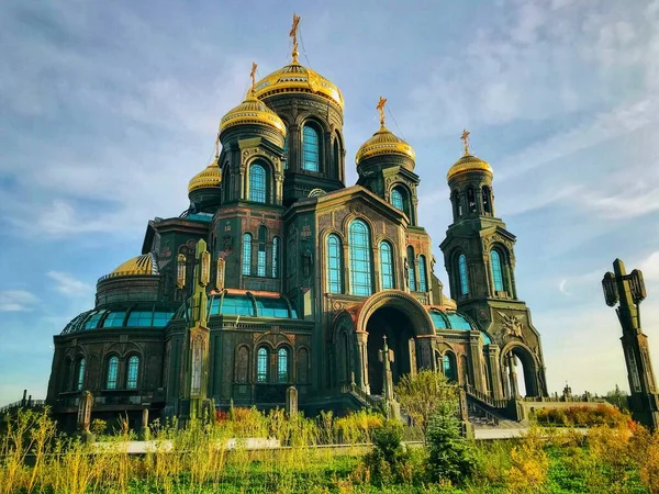 Русская Старая Церковь Москве — стоковое фото