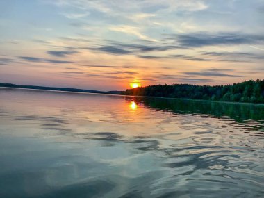 Sessiz bir eğlence için güzel doğal manzara 