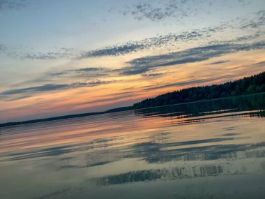 Sessiz bir eğlence için güzel doğal manzara 