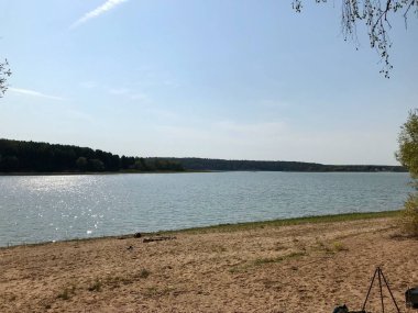 Sessiz bir eğlence için güzel doğal manzara 