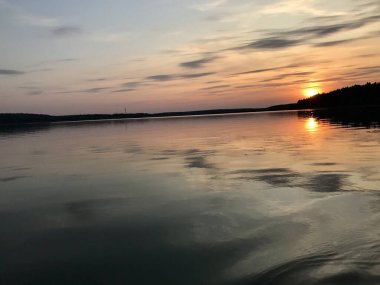 Sessiz bir eğlence için güzel doğal manzara 