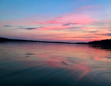 Sessiz bir eğlence için güzel doğal manzara 