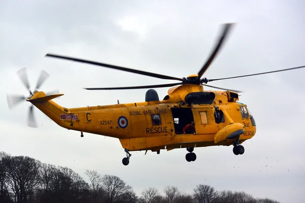 RAF Search and Rescue Helicopter — Stock Photo, Image