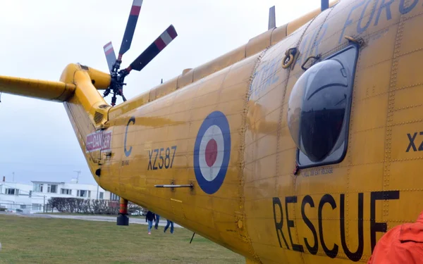 RAF Szukaj a Rescue helikoptera — Zdjęcie stockowe