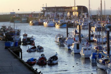 Bridlington Harbour tekneler