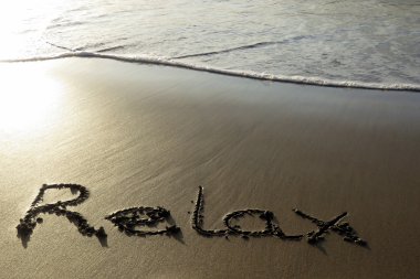 kuma yazılı rahatla