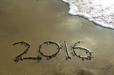 kuma yaklaşan dalgaları ile yazılı 2016