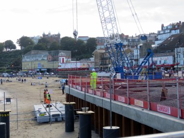 Scarborough deniz cephesinde inşaatı işi