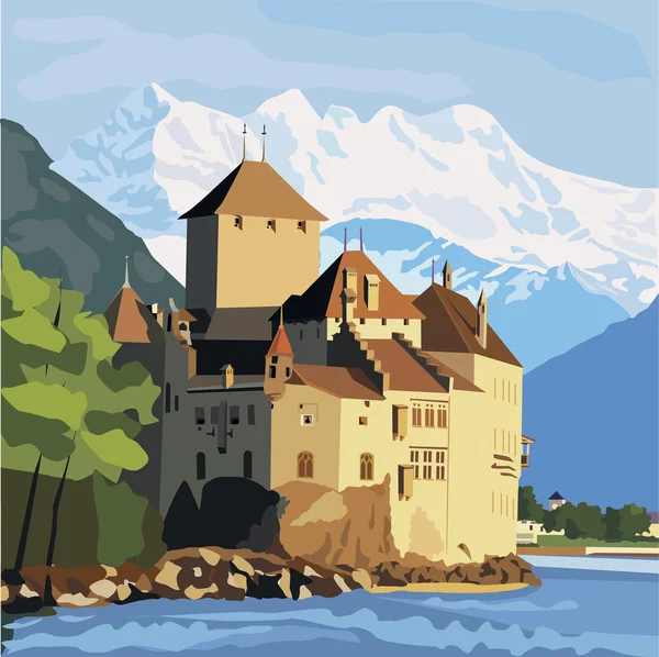 Suiza — Vector de stock