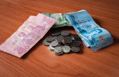 Bu Tayland 'daki bir finans şovunun resmi.