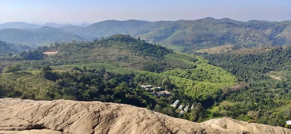 Sri Lanka Dia Ensolarado Paisagem Verde Selva — Fotografia de Stock