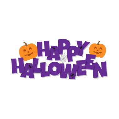 Örümcek ağı, örümcekler ve balkabaklarıyla Cadılar Bayramın kutlu olsun. Tebrik kartları, posterler, afişler, el ilanları ve davetiyeler için iyidir..