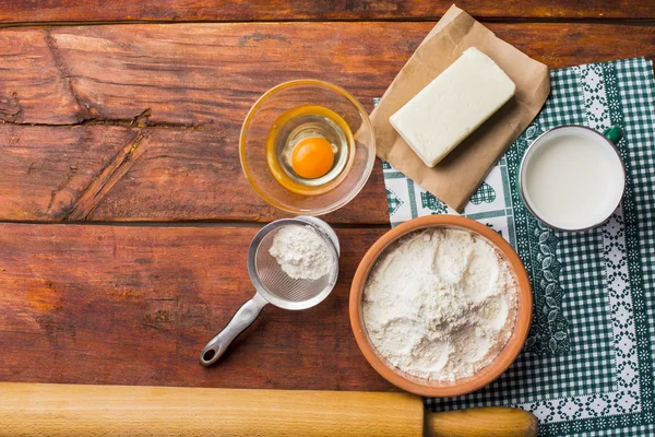 Middelen voor het maken van brood — Stockfoto