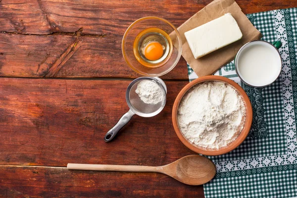 Middelen voor het maken van brood — Stockfoto