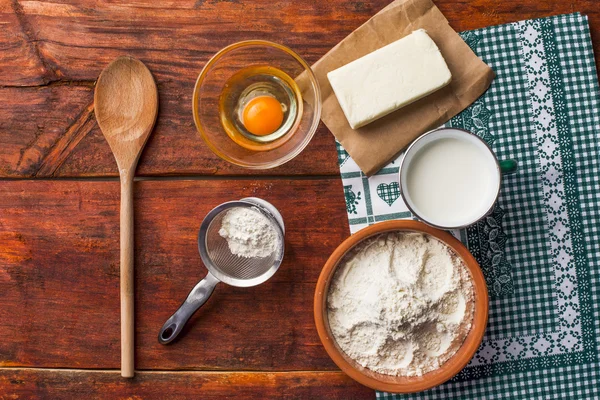 Middelen voor het maken van brood — Stockfoto