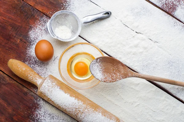 Middelen voor het maken van brood — Stockfoto