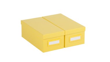 beyaz izole kutuları