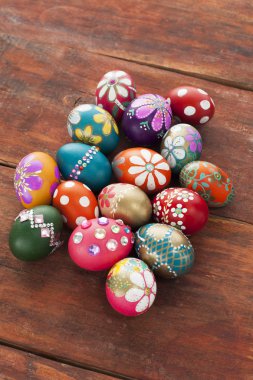 Renkli Paskalya yumurtaları 