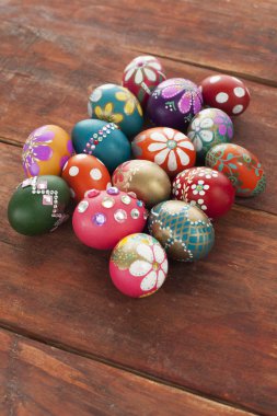 Renkli Paskalya yumurtaları 