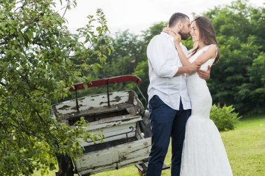 Gelin ve Damat Düğün üzerinde