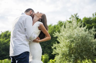 Gelin ve Damat Düğün üzerinde