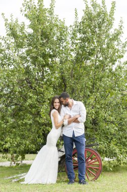 Gelin ve Damat Düğün üzerinde