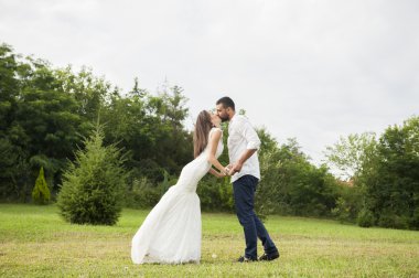 Gelin ve Damat Düğün üzerinde