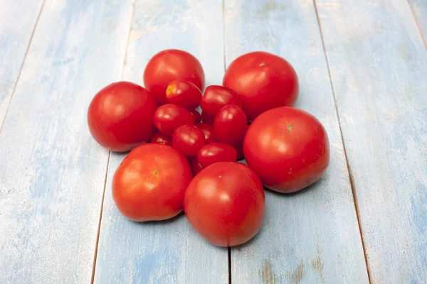 Red organic tomatoes