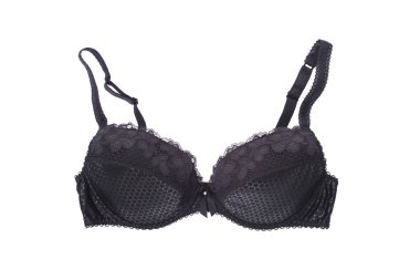 sutyen üzerine beyaz izole