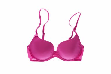 sutyen üzerine beyaz izole