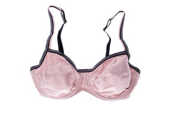 sutyen üzerine beyaz izole