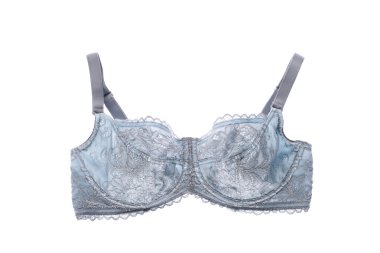 sutyen üzerine beyaz izole