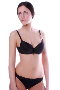 esmer siyah iç çamaşırı