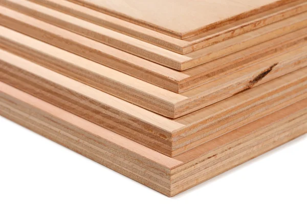 Sección transversal de madera contrachapada — Foto de Stock