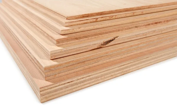 Cross-section dari plywood Stok Foto