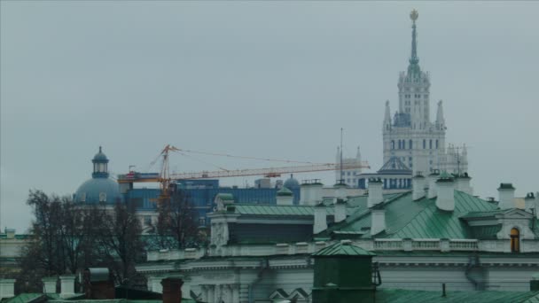 Widok z Moskwy — Wideo stockowe