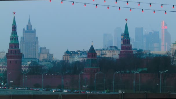 Widok z Moskwy — Wideo stockowe