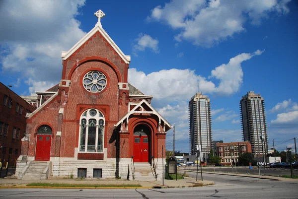 Tuğla kilise Downtown Indianapolis