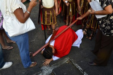 Paskalya tutku Christ canlandırma Veracruz, Meksika için