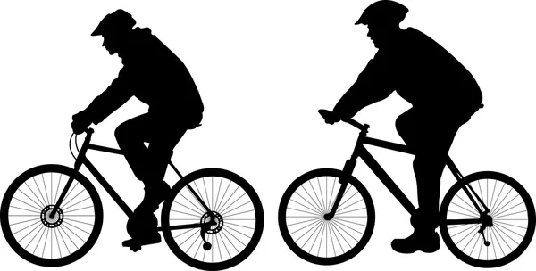 Carrera de bicicletas — Archivo Imágenes Vectoriales