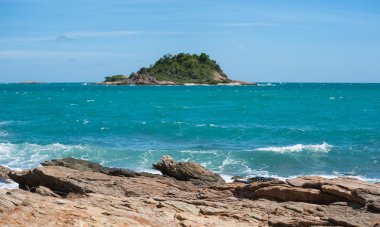 minimalist deniz manzarası