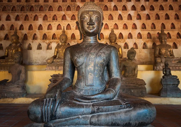 Ancient Buddha in Vientiane, Laos — Stock Photo, Image